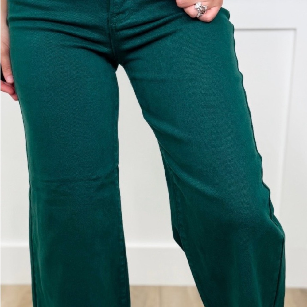 Elegant Teal Trousers